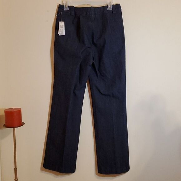 NWT Josephine blue indigo trouser jeans size 8 - Picture 4 of 10